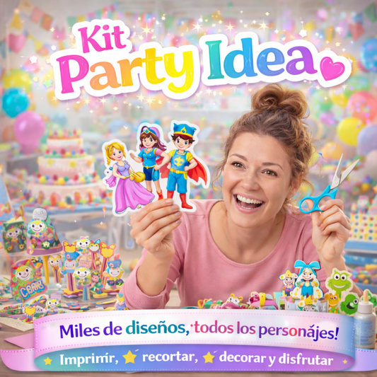 Kit Fiesta Completa | Party Idea + BONOS Regalos